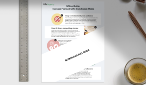 5 Step Guide to Increasing Planned Gifts from Social Media Free Template